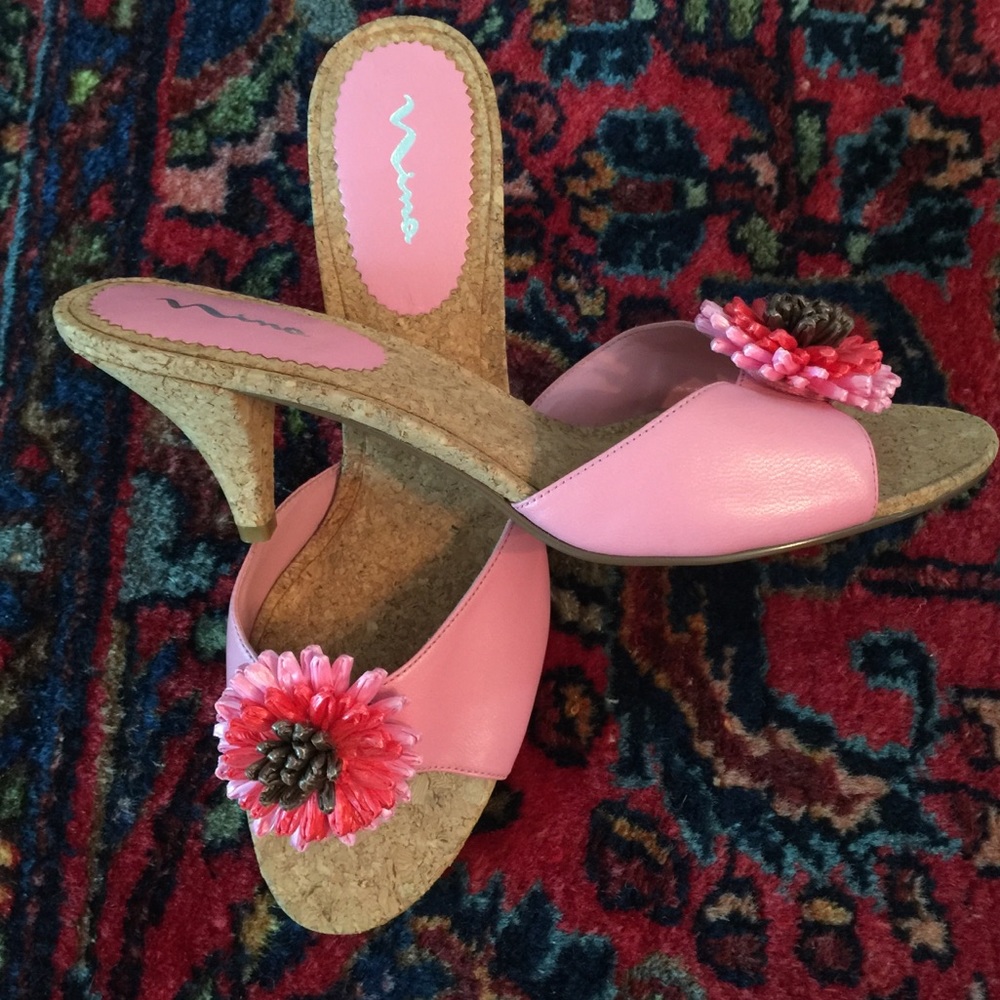 Pretty Pink Nina Kitten Heels